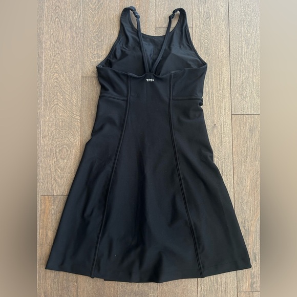 Abercrombie & Fitch YPB SculptLUX Corset Mini Dress Black Built in Shorts XS - Picture 6 of 8